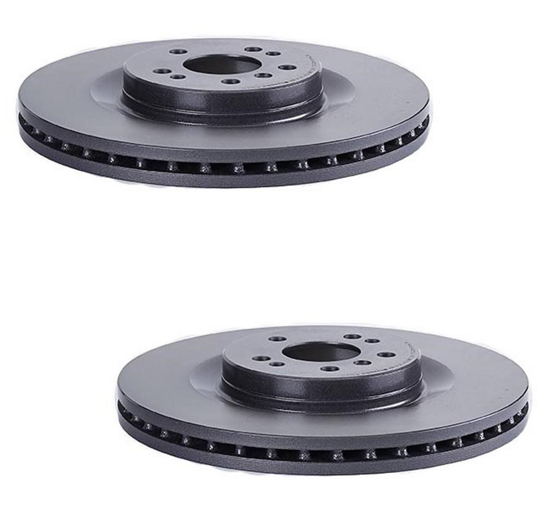 Mercedes Brakes Kit - Pads & Rotors Front and Rear (350mm/330mm) (Ceramic) 164420262064 - Brembo 1595733KIT